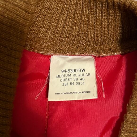 Vintage Walls Zero Zone Insulated Vest Size Medium Distressed Carhartt Style - Picture 5 of 9